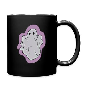 Boo! - Tasse einfarbig - Schwarz - Rechts