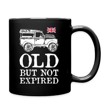 Vieux mais pas expiré - Mug uni - noir - Droite