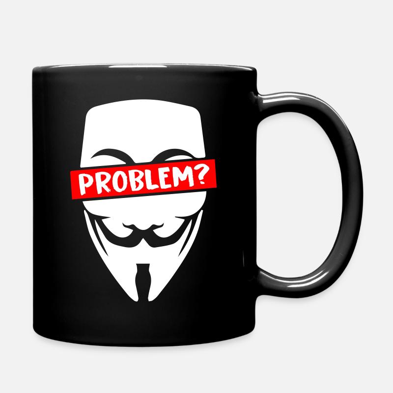 Problème Anonyme - Mug uni - noir