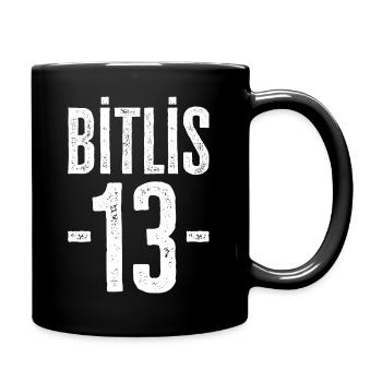 Bitlis 13 – Stolz auf Geschichte und Gemeinschaft - Tasse einfarbig - Schwarz - Rechts