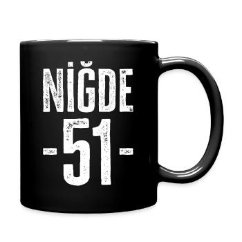 Niğde 51 – Connected to Türkiye - Full Colour Mug - black - Right