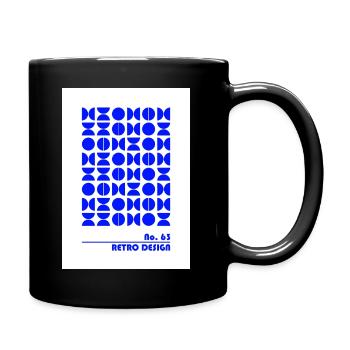 Tote Studio 63, Strong Blue - Full Colour Mug - black - Right