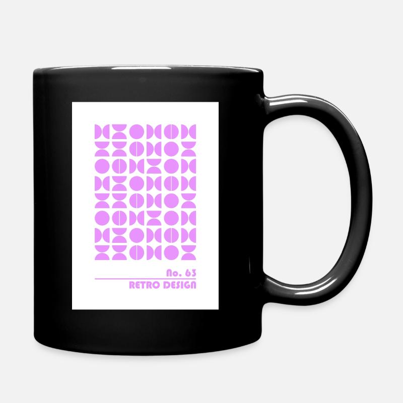 Tote Studio 63, Helles Lila - Tasse einfarbig - Schwarz