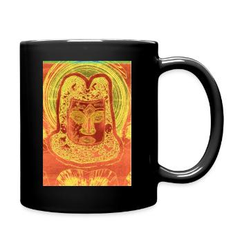 buffle v34 - Mug uni - noir - Droite