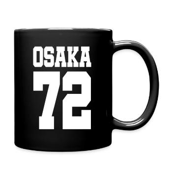 Osaka 72 - Soccer League - Japan - Tokyo - Kobe - Tasse einfarbig - Schwarz - Rechts