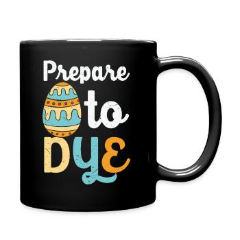 Ready for coloring - Full Colour Mug - black - Right