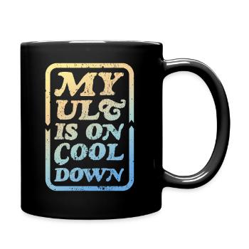 My ult is on cooldown - Full Colour Mug - black - Right
