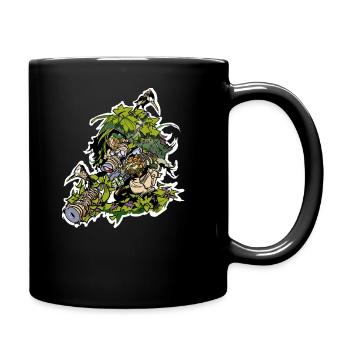 airsoft gosht shooter - Mug uni - noir - Droite