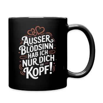 Only You in Mind: In Love & Screwed Up - Full Colour Mug - black - Right