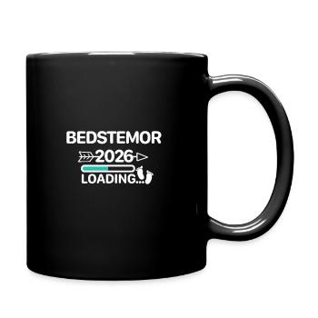 Bedstemor 2026 dänisch - Tasse einfarbig - Schwarz - Rechts