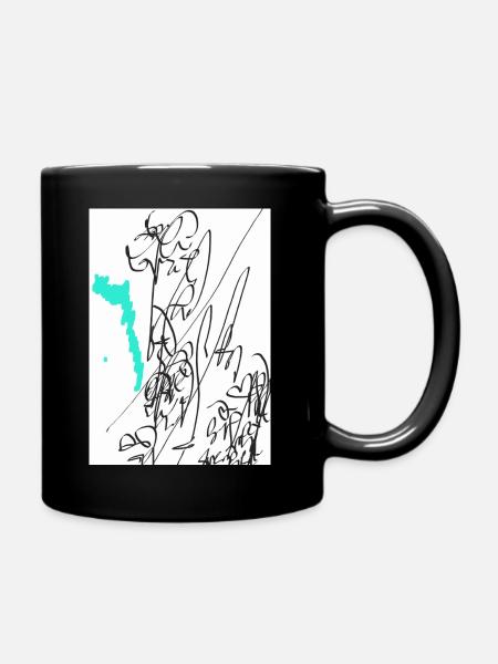 Sqet - Tasse einfarbig - Schwarz