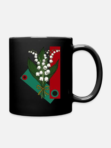 Muguet - Mug uni - noir