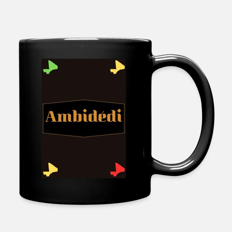 Ambidédi - Tasse einfarbig - Schwarz
