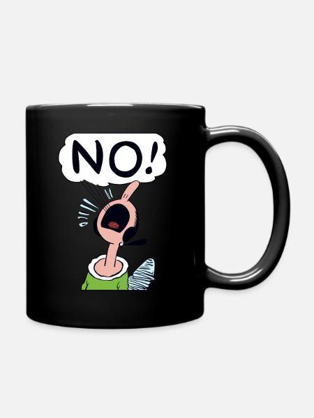Non, c'est non ! - Mug uni - noir