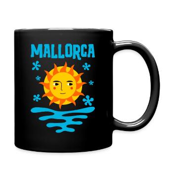 Water and sun - Full Colour Mug - black - Right