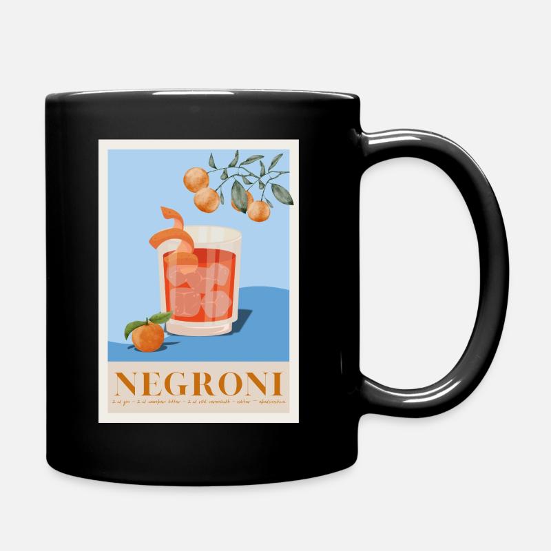 NEGRONI - Tasse einfarbig - Schwarz