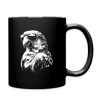 Lunettes de soleil Cool Parrot - Mug uni - noir - Droite
