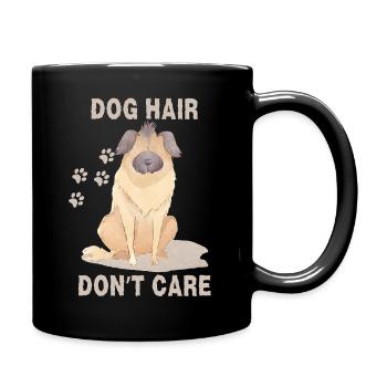 Dog Hair don't care - Full Colour Mug - black - Right