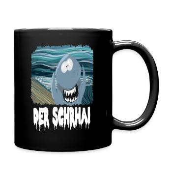 Le SchrHai - Mug uni - noir - Droite