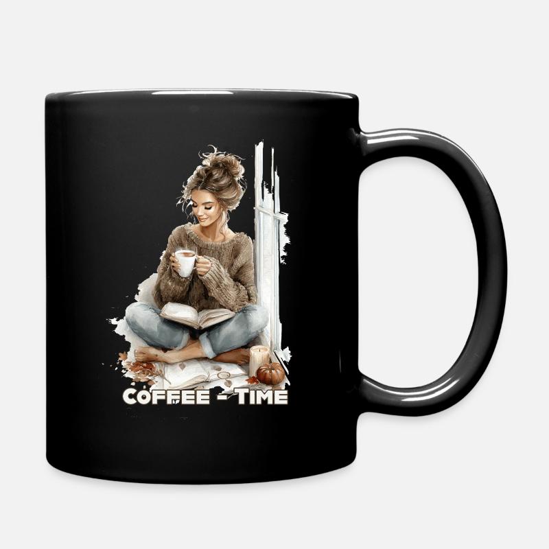 L’heure du café 1 - Mug uni - noir