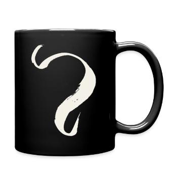 Lion - Signe du zodiaque - Mug uni - noir - Droite