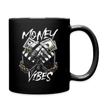 Geld Vibes Motiv Money Vibes - Mug uni - noir - Droite
