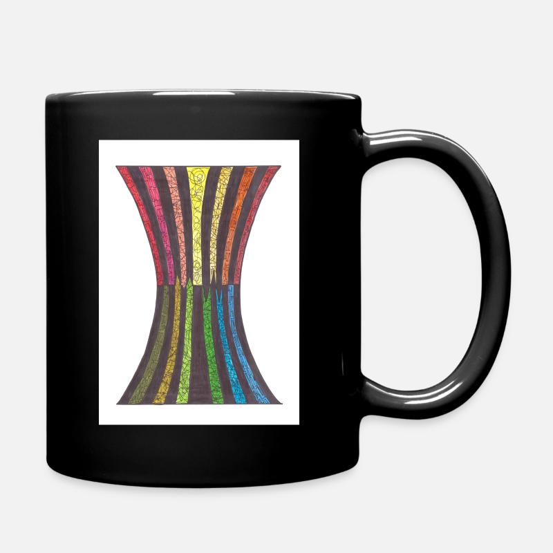 Black_Hole_A5 - Full Colour Mug - black
