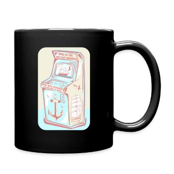 Jeu d’arcade rétro Rime of the ancient Mariner - Mug uni - noir - Droite
