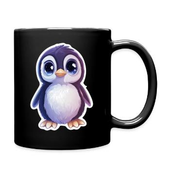 Pingouin - Mug uni - noir - Droite