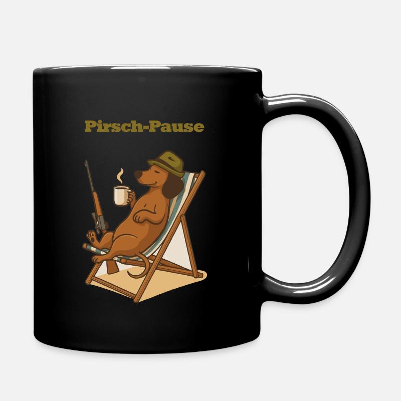 Stalking break deluxe - Full Colour Mug - black