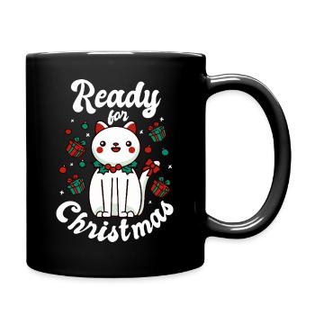 Ready For Christmas - Full Colour Mug - black - Right