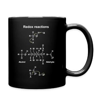 Redox redox redox reaction - Full Colour Mug - black - Right