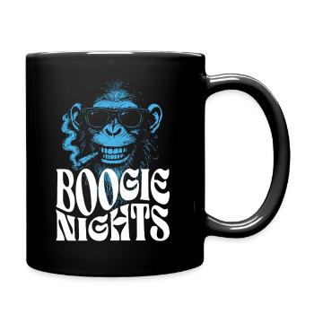 Boogie Nights Monkey Tee - Full Colour Mug - black - Right