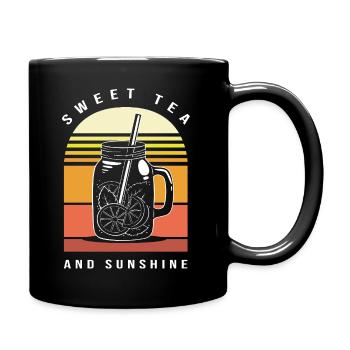 Chai Tea - Full Colour Mug - black - Right