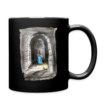 Archway Maiden Lantern Light - Full Colour Mug - black - Right