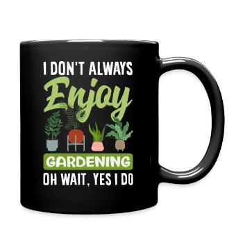 Cadeaux pour les jardins et les amoureux des plantes - Mug uni - noir - Droite