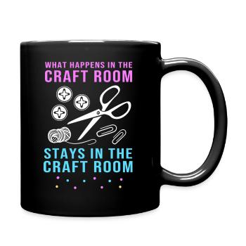 Scrapbook Scrapbooking - Mug uni - noir - Droite