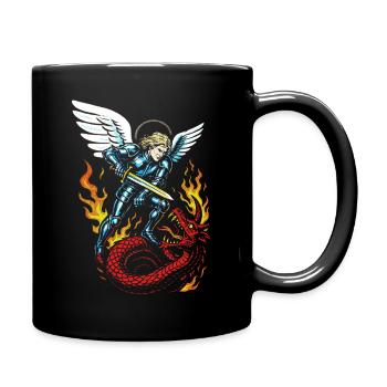Michael - Full Colour Mug - black - Right