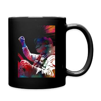Car racing #racing #sport - Full Colour Mug - black - Right