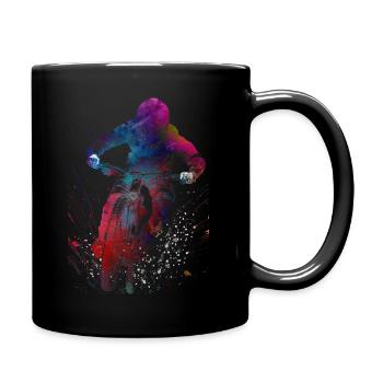 Motor Racing Sports Art #motor #sport - Full Colour Mug - black - Right