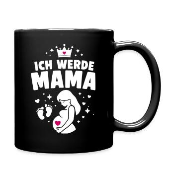 Je vais être maman - maternité - Mug uni - noir - Droite