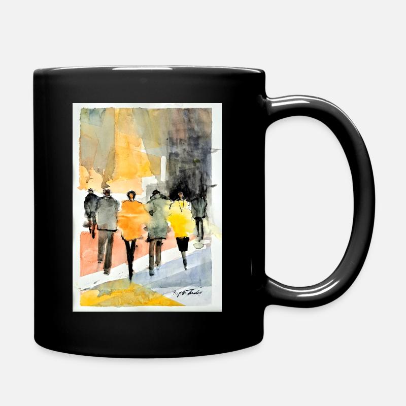 Mode populaire - Mug uni - noir