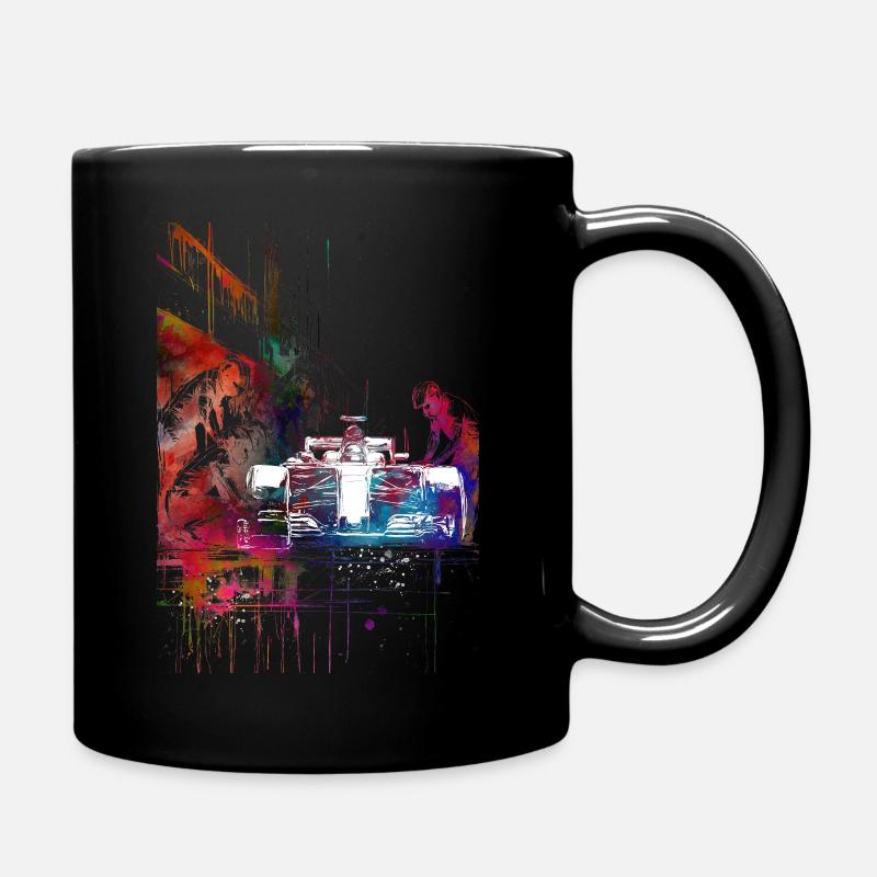 Course automobile #racing #sport - Mug uni - noir