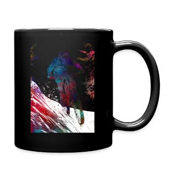 BMX Rider Sport #sport #bike - Tasse einfarbig - Schwarz - Rechts