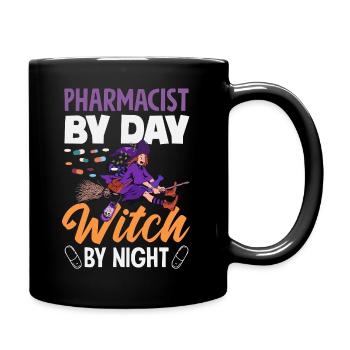 Apotheker Pharmazeutisch-technischer - Tasse einfarbig - Schwarz - Rechts