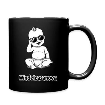 Windel Casanova - Tasse einfarbig - Schwarz - Rechts