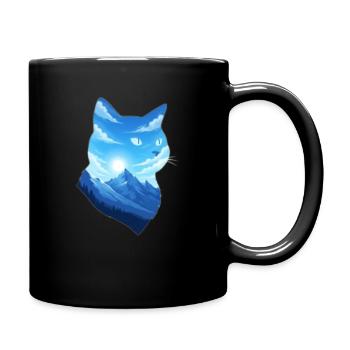 Conservation de la nature des montagnes des montagnes de la Cat - Mug uni - noir - Droite