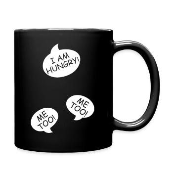 Annonce de la grossesse maman des jumeaux maman maman - Mug uni - noir - Droite