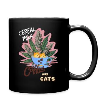 Cereal Milk C&C - Tasse einfarbig - Schwarz - Rechts
