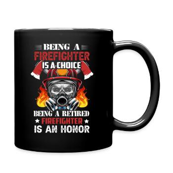 Fire brigade - Full Colour Mug - black - Right